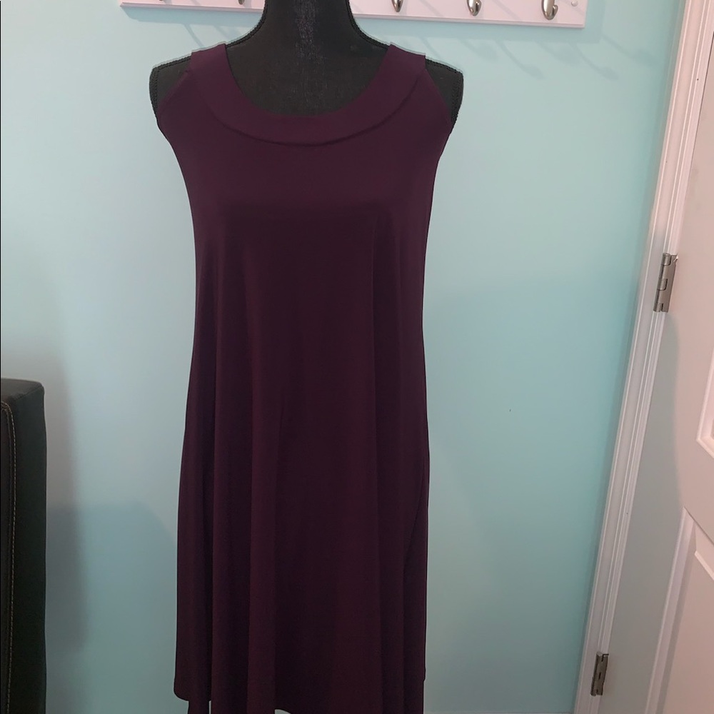 Purple dress